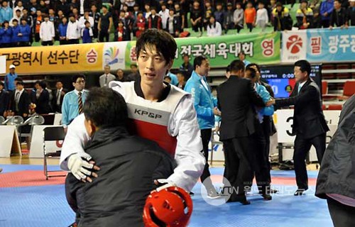  남자 일반부 -58kg급 경기에서 울산의 임철호(한국가스공사)가 대구시 대표 지재훈(수성구청)을 우세승으로 물리치고 금메달을 획득했다.