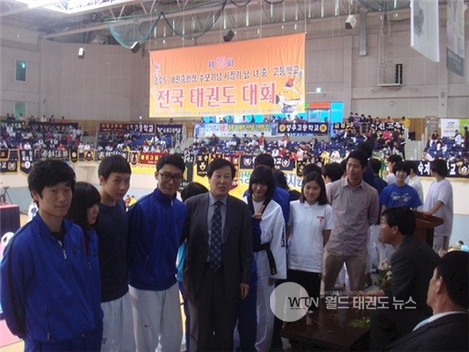 5,18 민주 항젱 기념대회 Taekwondo Contest celebrating the May 18th Gwangju Democratization Movement.