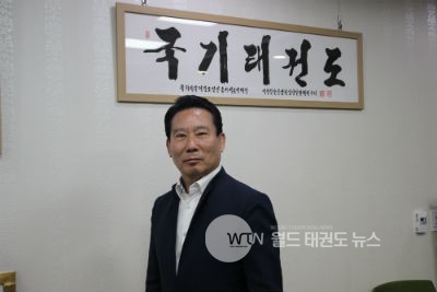 ▲ 명재선 국회의원태권도연맹 이사장